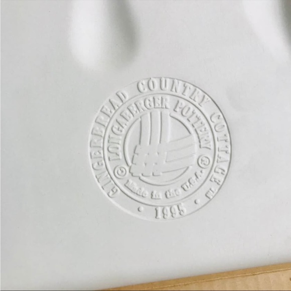 Longaberger Country Cottage Christmas Gingerbread House Mold Set. - Picture 8 of 11